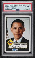 2009 Topps Heritage American Heroes Edition Barack Obama #20 PSA 10 GEM MT 00ws picture