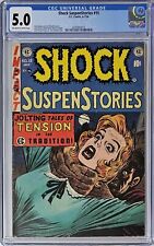 Shock SuspenStories #15 CGC 5.0 E.C. Comics 1954 Golden Age Pre-Code Horror  picture