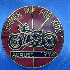 1992 SUMMER RUN FOR KIDS PIN picture