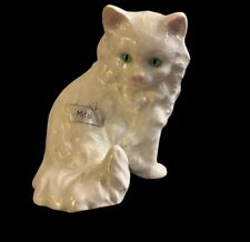 Goebel White Persian Cat Porcelain Figurine, Mitzi Z~ Western Germany. picture