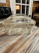 Westinghouse Clear Glass Loaf Pan with Dome Lid- 1950s-Still in great condition picture