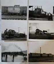 (6) 1930's BW 8x10 Photos B&O 2-8-8-4 EM-1, Lehigh #3430, Lackawanna Caboose, ++ picture