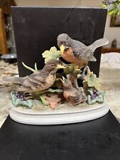 Vintage Bird Collection “Robin “ By Jonathan Byron , Porcelain Figurine picture