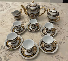 VTG Fine China Porcelain PRC complete coffee set for Decoration Purpose picture