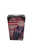 havana 3 cigar pocket humidor with cutter model hav99. picture