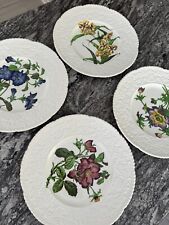 Set of 4 Cauldron England Flower Plates 11.25 inches picture