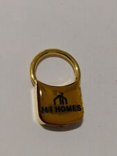 M/I Homes Gold Tone Pull Promo Keyring picture