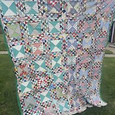 Vintage Spool Pattern Kentucky Made Quilt Top picture