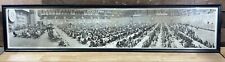 Vintage 1966 Wood Framed United Steel Workers Of America 13th Convention Photo picture