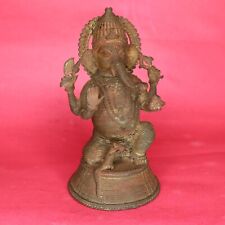 Handcrafted Old Seated Lord Ganesha Figurine Victorian Statue Figure Sculpture picture