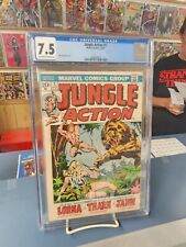 Jungle Action #1. Cgc 7.5. 1972 picture