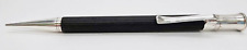 Graf von Faber-Castell Silver-Plated 0.7mm Mechanical Pencil Classic Ebony Wood picture