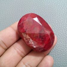 Glowing Red Ruby Faceted Pear Shape Pendent Size 225 Crt Loose Gemstone picture