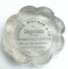 Antique 1890-1910 Lesher, Whitman & Co. Paperweight - Crosby St, New York City picture