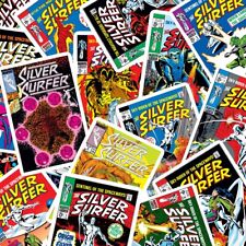 THE SILVER SURFER Comic Book Covers Stickers 100 Pack Sticker Set Waterproof picture