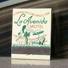 Rare Vintage Matchbook E6 Coronado California La Avenida Diving Woman Swimming picture