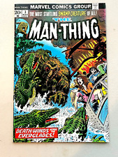 The Man-Thing #3 (Marvel 1974) VG/F, First app 