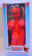 Vintage 1998 Telco Sesame Street ELMO Animated Christmas Display Figure picture