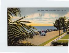 Postcard View Along Ocean Blvd. Delray Beach Florida USA picture