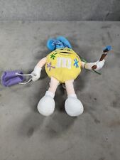 Galerie Easter Bunny Ears Yellow M&M Plush Stuffed Doll picture