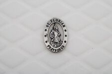 Saint Florian Patron Saint Of Firefighters Lapel Pin Camco Pewter picture