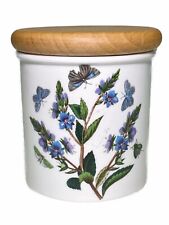 3” Portmeirion Botanic Garden Spice Jar Blue Speedwell Veronica Chamaedrys picture