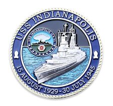 USS Indianapolis CA-35 Memorial Challenge Coin picture