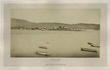 Neurdein, Fontarrabie, General View taken from Hendaye Vintage Albumen Print picture