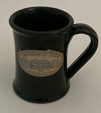 Smithfield Farm 1816 Berryville Virginia Deneen Pottery Cup Mug Green USA Made picture