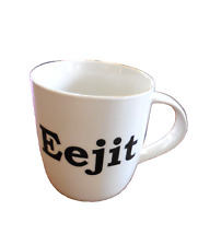 Shannonbridge Irish Sayings Coffee Mug, Eegit, made in Ireland picture