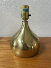 Vintage Mid Century Modern Brass Lamp picture
