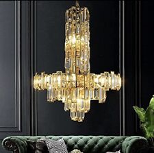 Phube Lighting Gold Crystal Chandelier Light (60cm/23.6 Inch) picture