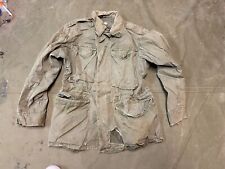 ORIGINAL WWII US ARMY M1943 M43 COMBAT FIELD JACKET- 38R picture