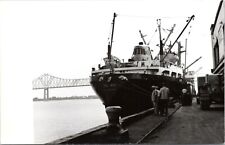 RPPC Del Rio Cargo Ship New Orleans, Louisiana - 1960s Blank Back Photo Postcard picture