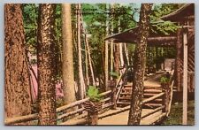 Riley Cottage. Dart's Camp. Adirondack Mountains, Eagle Bay NY Vintage Postcard picture