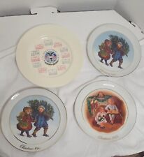 Vitage Collectors Plates Lot Of 4 picture