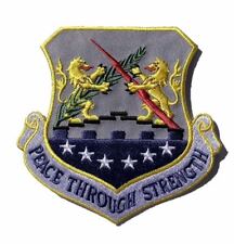 PEACE THROUGH STRENGTH 100th Bombardment Wing Patch – Plastic Backing picture