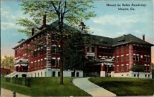 1910. MACON, GA. MOUNT DE SALES ACADEMY. POSTCARD CK20 picture