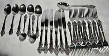 Lot 23 Pieces Vintage Community Oneida CHERBOURG Stainless Flatware ELEGANT picture