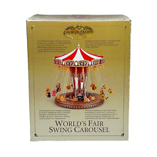 MR CHRISTMAS GOLD LABEL WORLD'S FAIR SWING CAROUSEL picture