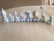 Precious Moments Birthday Train - 8 pieces - Clown, Baby, Ages 1, 2, 3, 4, 5, 6 picture