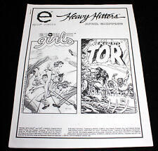 Epic Comics Heavy Hitters Preview Packet (VF) Bret Blevins & Joe Kubert Art -'93 picture