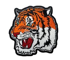 Angry Tiger Ears Down Orange 4 x 4.5 Inch  Patch PPM F6D34B picture