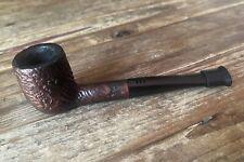 Vintage Carey Magic Inch Straight Rusticated Estate Briar Tobacco Pipe Italy picture