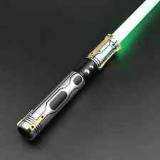 Hot Star Wars Ghost Lightsaber Silver Metal Premium RGB Light Sword Star Wars picture