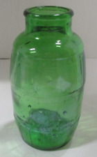 Vintage Mickeys Malt Liquor Green Glass Barrel Shape Bottle picture