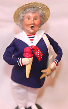 BYERS CHOICE NAUTICAL BEACH MRS. CLAUS CAROLER 2023 CHRISTMAS picture