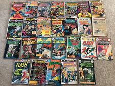26 Mix Lot Vintage 70's Marvel DC Comic Book Lot Defenders Flash Aqua man picture