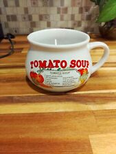 Vintage Dat'l-Do-It Tomato Soup Recipe Bowl Mug w/ Handle Ceramic picture