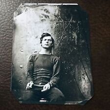 LEWIS POWELL 1 OF 4 PEOPLE HANGED FOR THE LINCOLN ASSASSINATION TinType C754RP picture